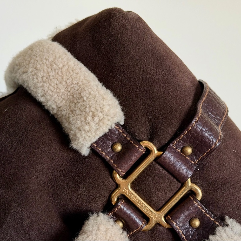 Dolce & Gabbana Shearling Bag - Picture 8 of 12
